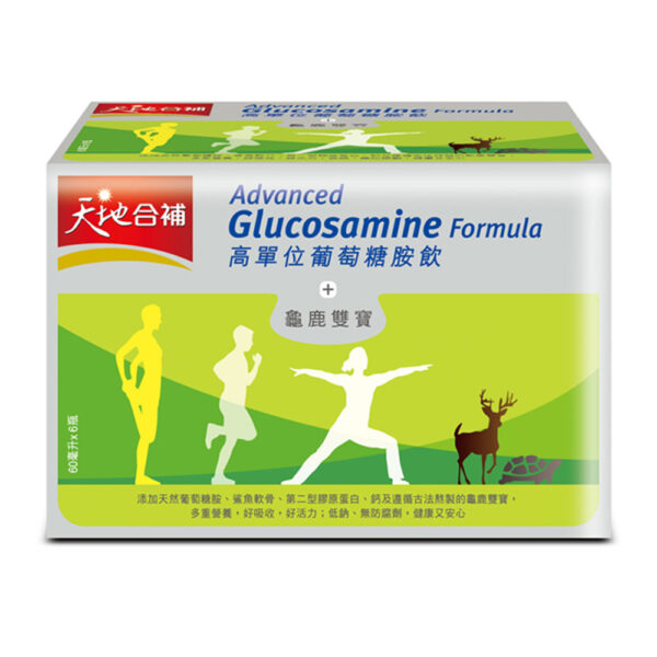 【合康連鎖藥局】桂格 天地合補葡萄糖胺60ml(6入/盒)