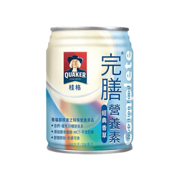 【合康連鎖藥局】桂格 完膳營養素-香草口味 250ml