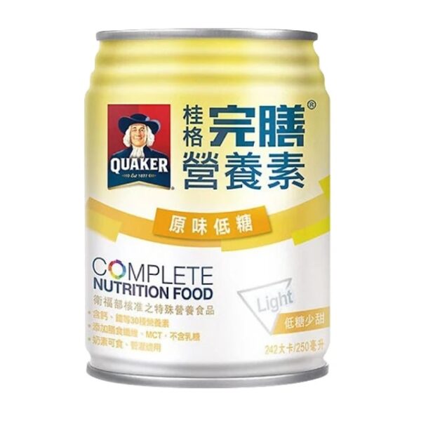 【合康連鎖藥局】桂格 完膳營養素(含纖配方)原味少甜250ml(24罐/箱)：圖片 2