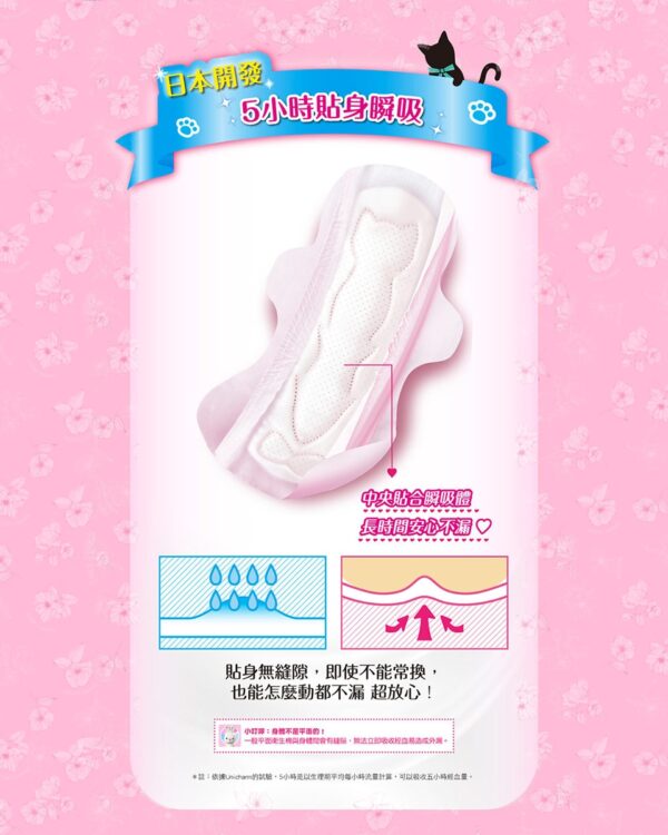 【合康連鎖藥局】蘇菲彈力happy catch 夜用潔翼29cm/14片：圖片 3