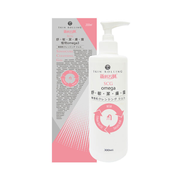 【合康連鎖藥局】SKIN Rolling新科若林 舒敏潔膚露 300ml