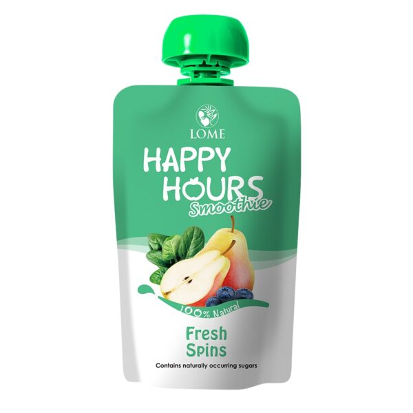 【合康連鎖藥局】HAPPY HOURS生機纖果飲 100g(西洋梨/藍莓/波菜)
