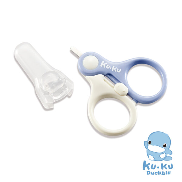 【合康連鎖藥局】KUKU酷咕鴨 初生嬰兒安全剪刀：圖片 3