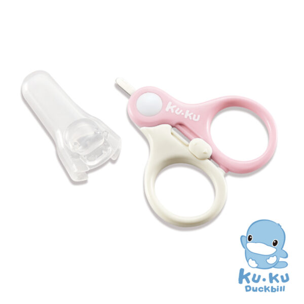 【合康連鎖藥局】KUKU酷咕鴨 初生嬰兒安全剪刀：圖片 2