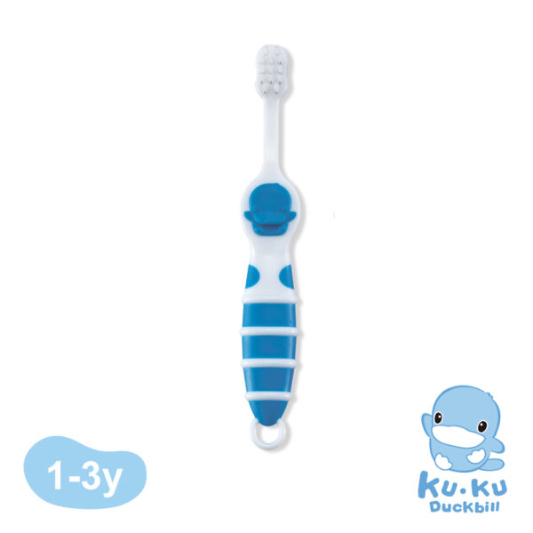【合康連鎖藥局】KUKU酷咕鴨 幼兒超軟毛牙刷1-3A (3入)：圖片 3